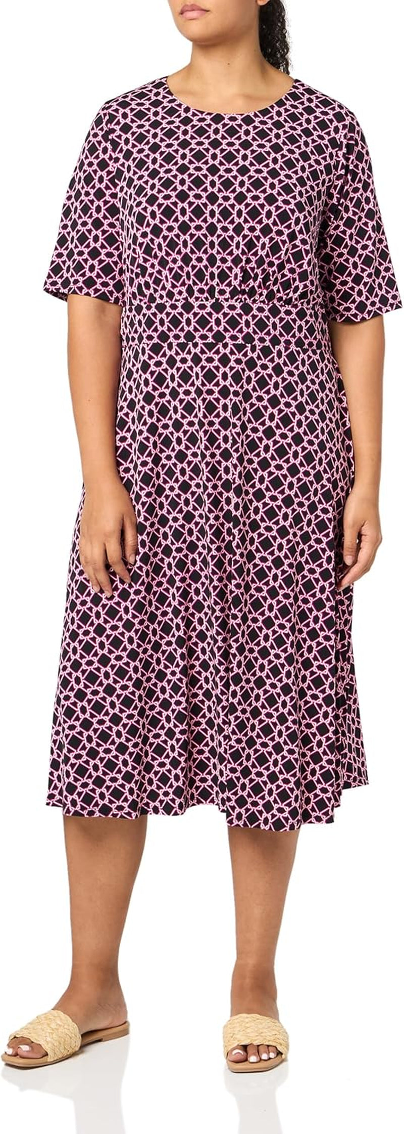Women's Elegant Sleeveless Midi Dress for Career, Office, and Special Occasions - Image 12