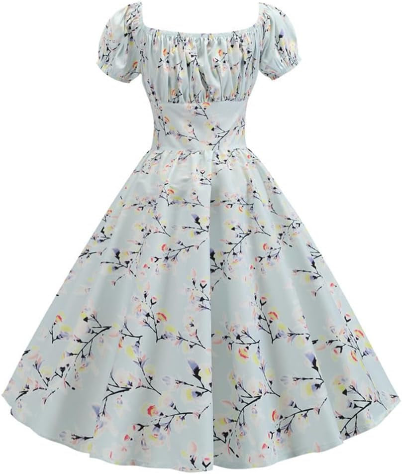Ruffled Off Shoulder Mini Dress with Lantern Sleeves - Image 5