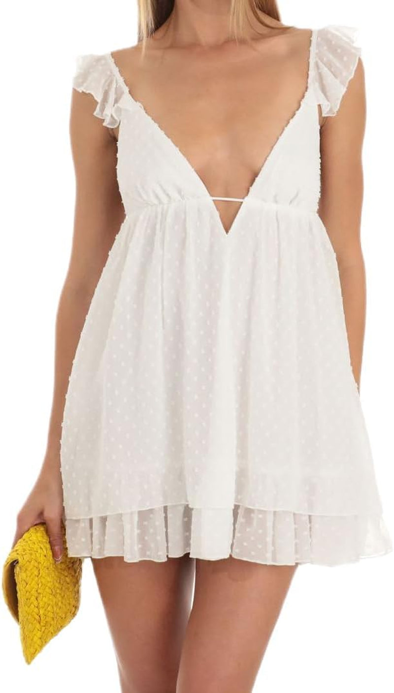 Y2K Summer Chic: Flowy Corset Mini Dress for College Graduation 2024 - Image 18