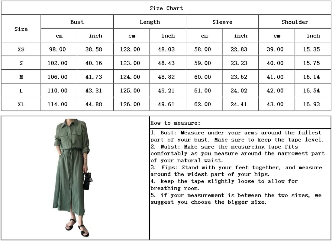 Chic Roll-Up Sleeve Button Down Shirt Dress for Women - Image 7