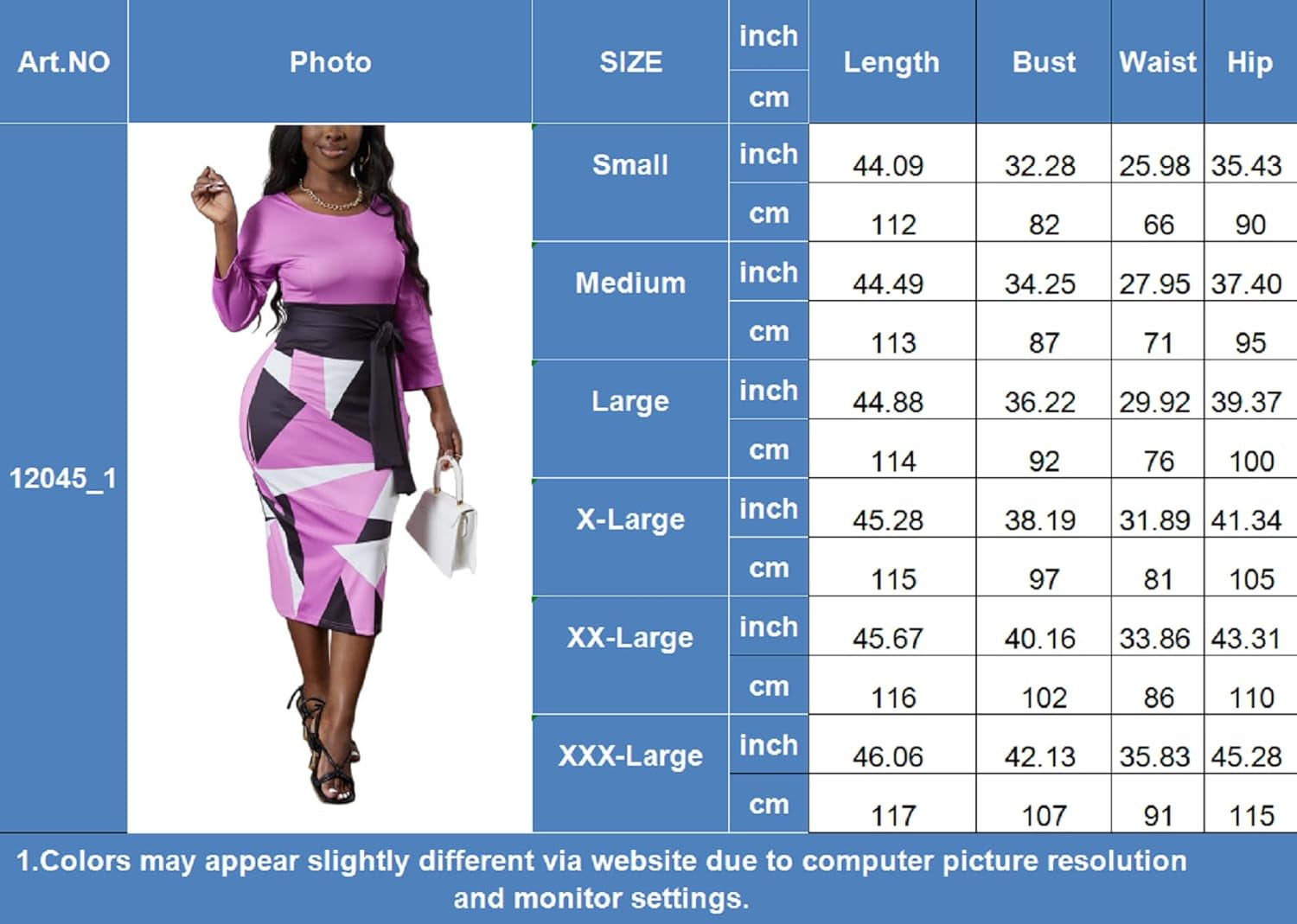 Floral Print Bodycon Dress: Elegant Business Work Midi Dress with Belt - Image 4