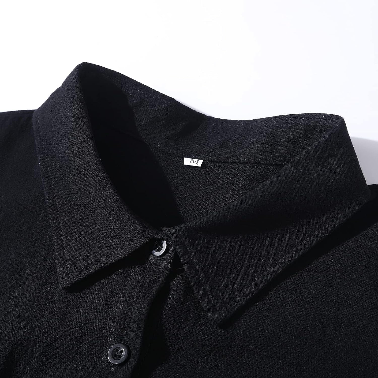 Chic Long Sleeve Shirt Dress with Pockets for Women - Image 8