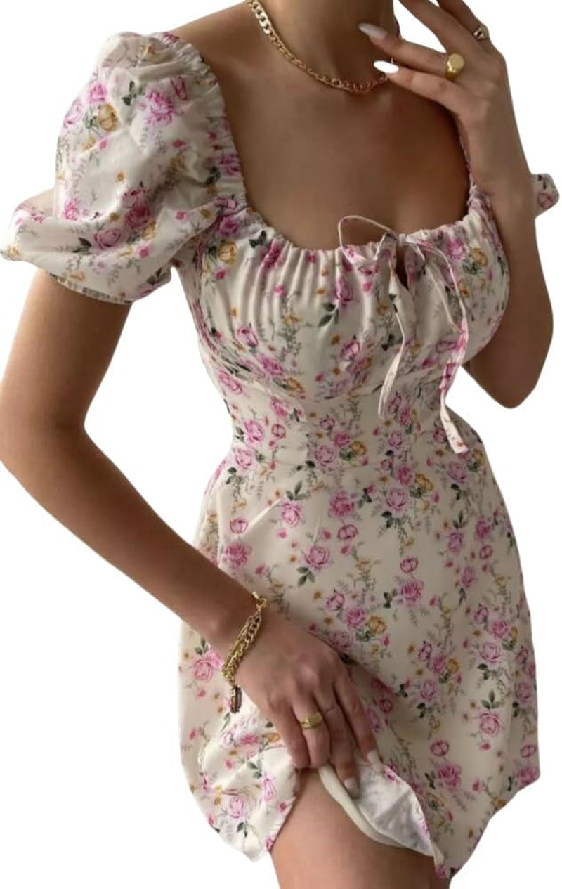 Ruffled Lantern Sleeve Off-Shoulder Mini Dress - Image 17