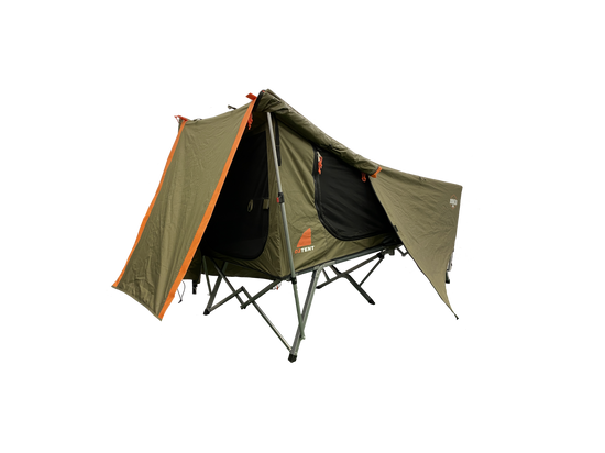 Oztent Bunker Pro displayed on white background
