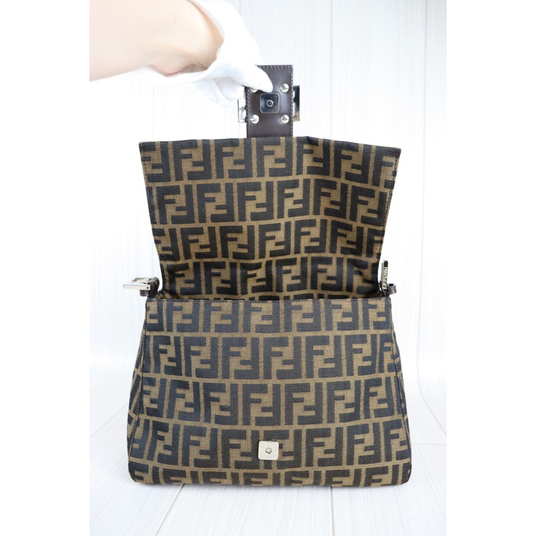 Rank SA｜ FENDI Zucca Mamma Baguette Shoulder Bag ｜22100707