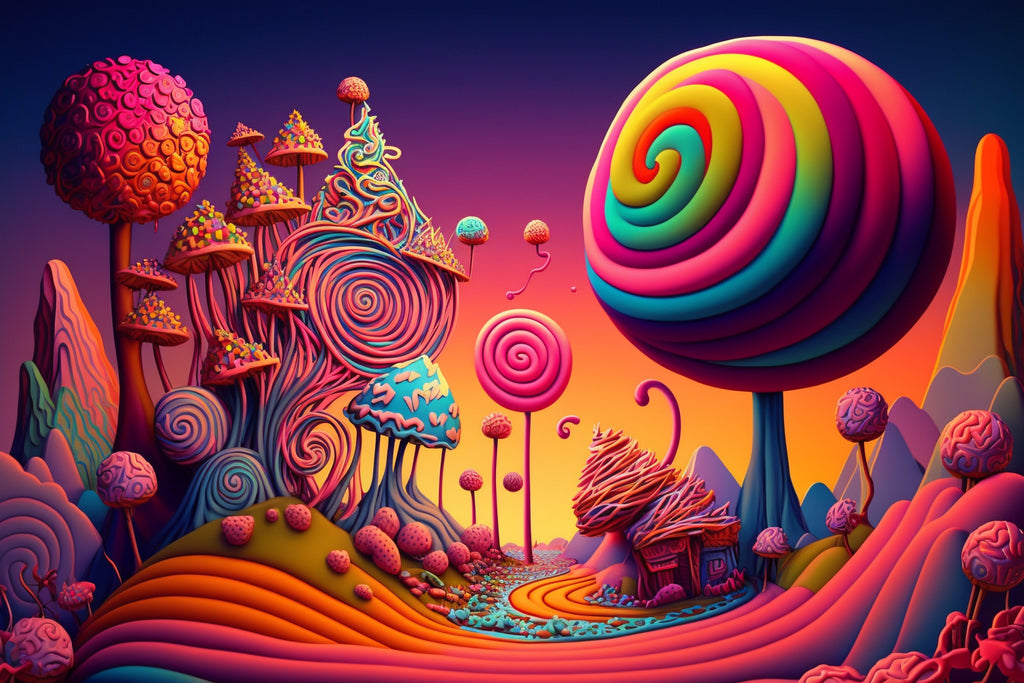 Colorful Candy World