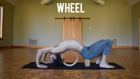 Urdhva Dhanurasana (Wheel pose) Full backbend with a chair – Vesto Yoga