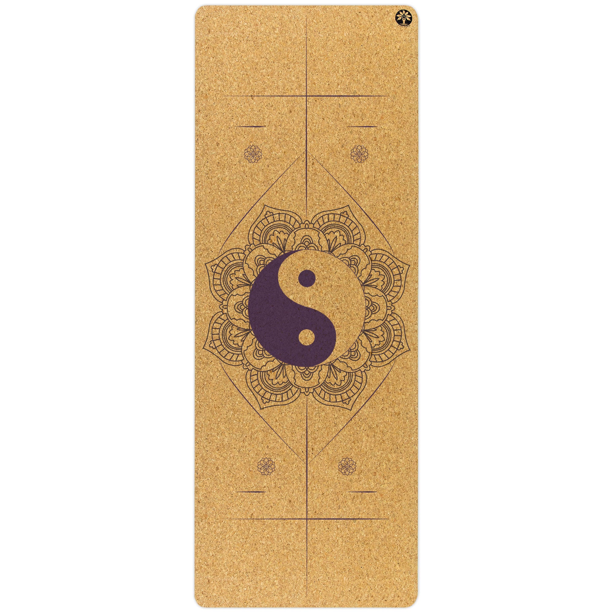 Yoga Mat Bag Om with Golden Lotus SEE COLOR CHOICES - Boon Decor