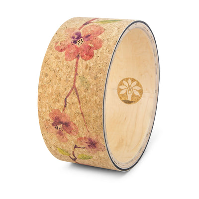 Blossom Cork Yoga Wheel, Yoloha Yoga