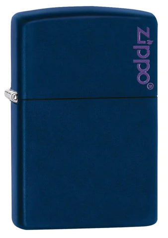 Zippo Classic Navy Matte Zippo Logo