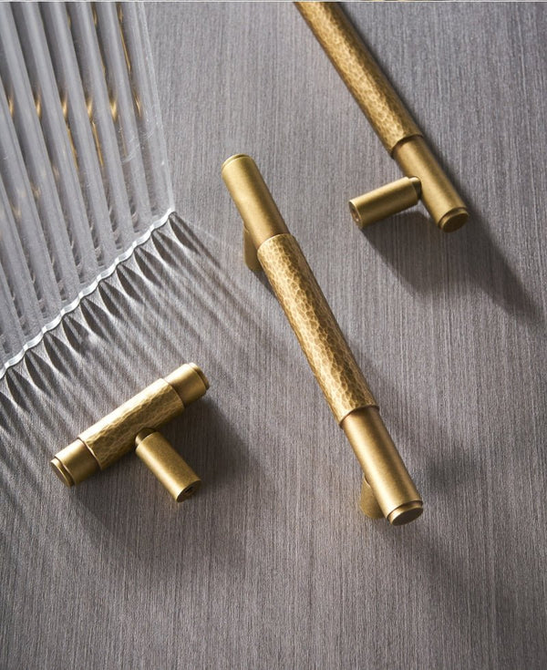 Arched pull handle made of solid brass. - Whitehaus Collection