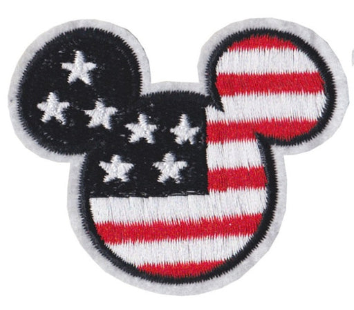 Mickey Mouse 'Minnie  The Star Spangled Banner' Embroidered Patch