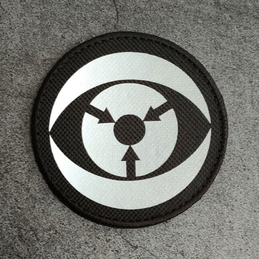 Nine Tailed Fox Reflective Magic Patch SCP Foundation Logo