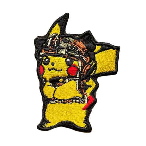 Pikachu Pokemon Embroidered Patch - EmbroSoft