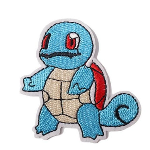 Squirtle Pokemon Embroidered Patch - EmbroSoft