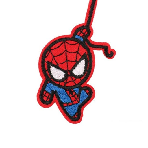 Superhero 'Spider-Man and Batman  Face-off' Embroidered Patch — Little  Patch Co