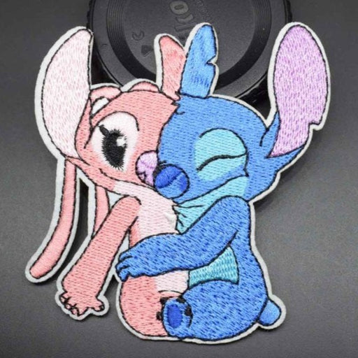 Lilo & Stitch 'Angel and Stitch | Hugging ' Embroidered Patch — Little  Patch Co