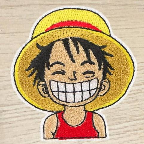 One Piece Anime Going Merry Pirate Ship Monkey D Luffy Embroidered Iron On  Patch