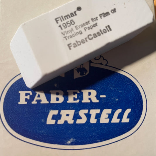 Art & Drafting Eraser: Faber Castell FILMAR 1956 – shopjunket