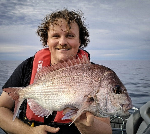 Nice snapper caught - Reef fishing