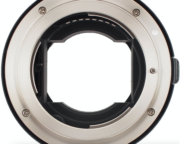 AOS C-to F-Mount adapter with adjustment of F-Stop by AOS... - Mengel  Engineering