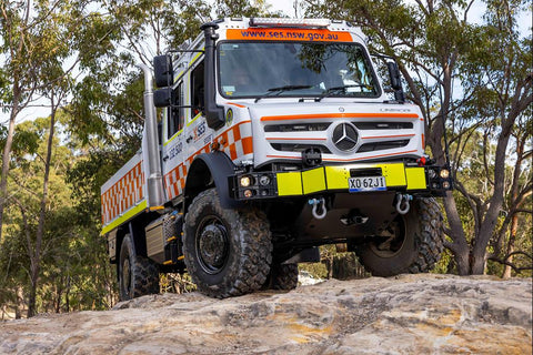 Recovery from a SES Rescue truck