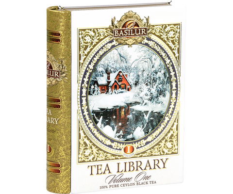 Czarna herbata Tea Library Vol. I w puszce w kształcie książki