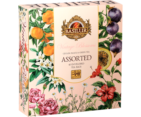 A set of teas from the Basilur Vintage Blossoms collection