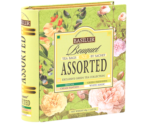 A set of teas from the Basilur Bouquet collection