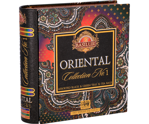 Basilur Oriental Collection No. oriental tea set 1 sachet in a can.