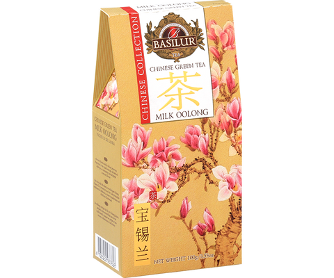 Basilur Milk Oolong green tea from the Chinese collection with a milky aroma.