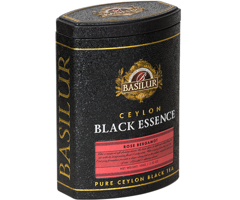 Basilur Rose Bergamot black tea with bergamot and rose.