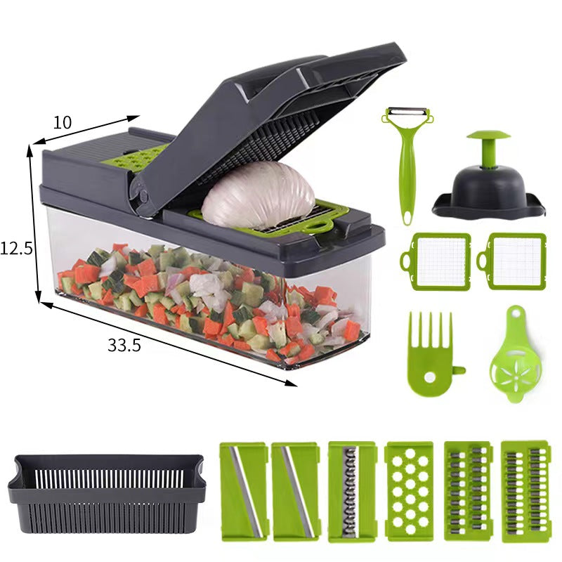 Mini Electric Vegetable Chopper Onion Tomato Chopper - Slickix™ 2.0