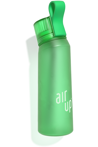 Air Up Drinking bottle starter kit - Vibrant Green - Comprenant 3 dosettes  - starter