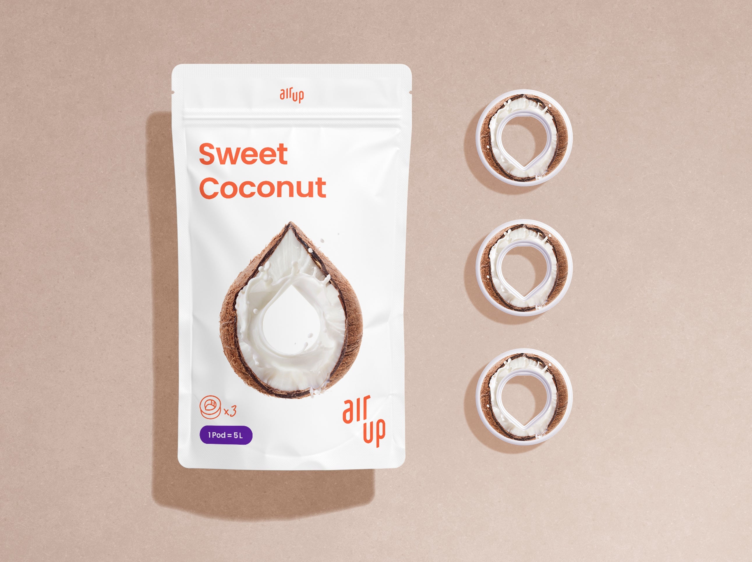 air up®  Sweet Coconut flavoured Pods (3-pack) – Your Sweet Side