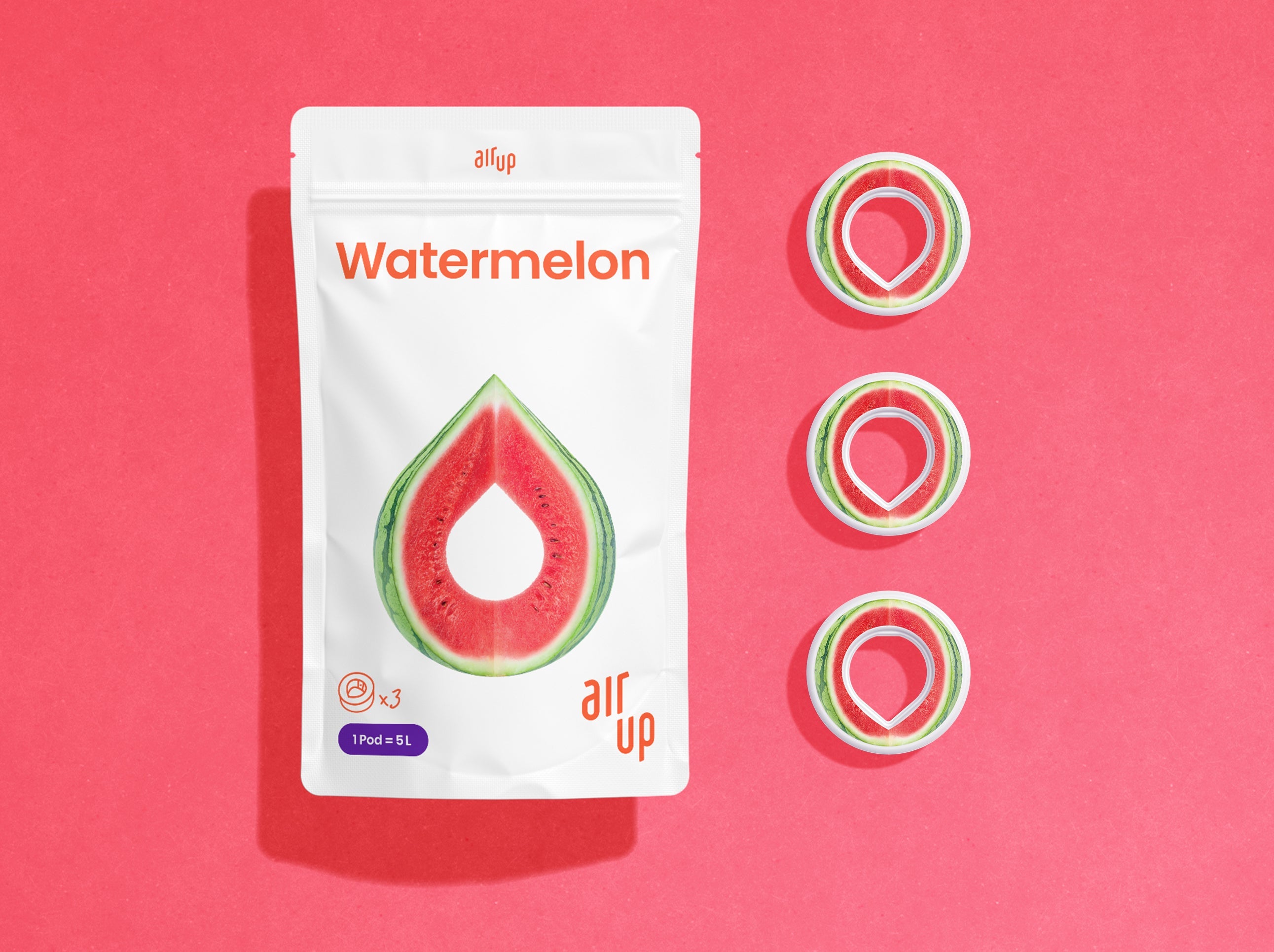 air up®  Watermelon Pods (3-pack) – One in a Melon