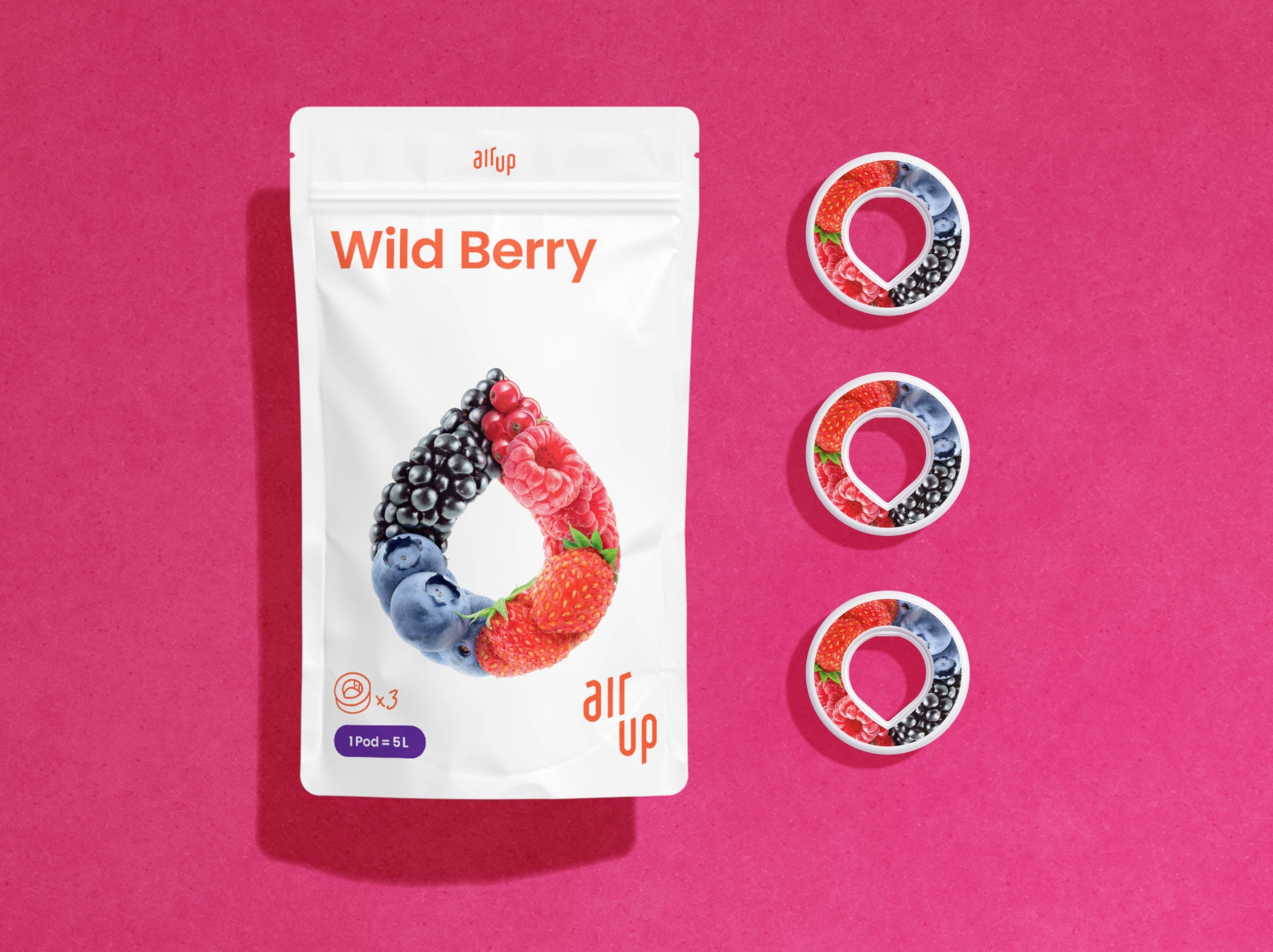 air up®  Wild Berry Pods (3-pack) - The Mood Lifter