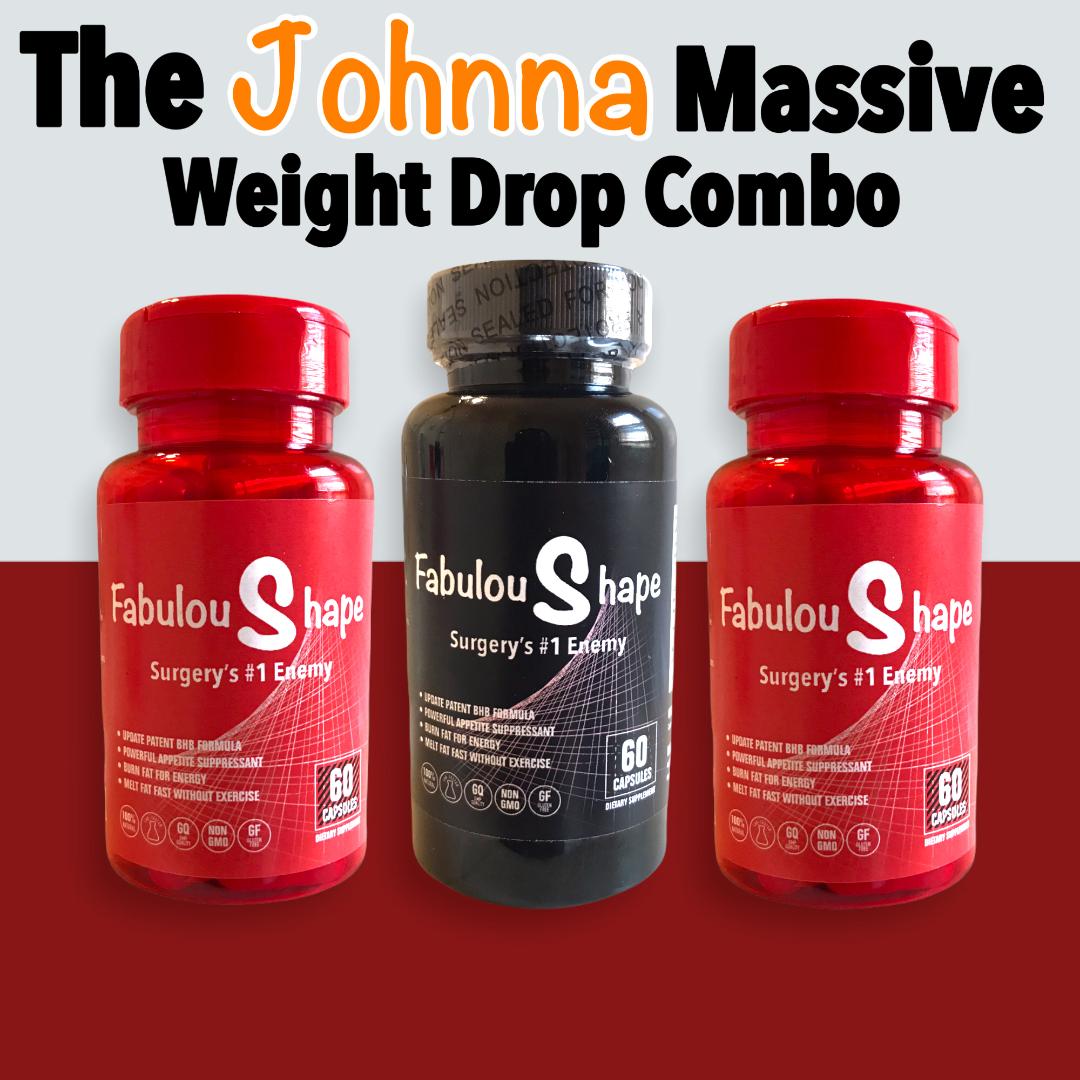 The Johnna Massive Weight Drop Combo, 3 Months Supply! - fabuloushape product image