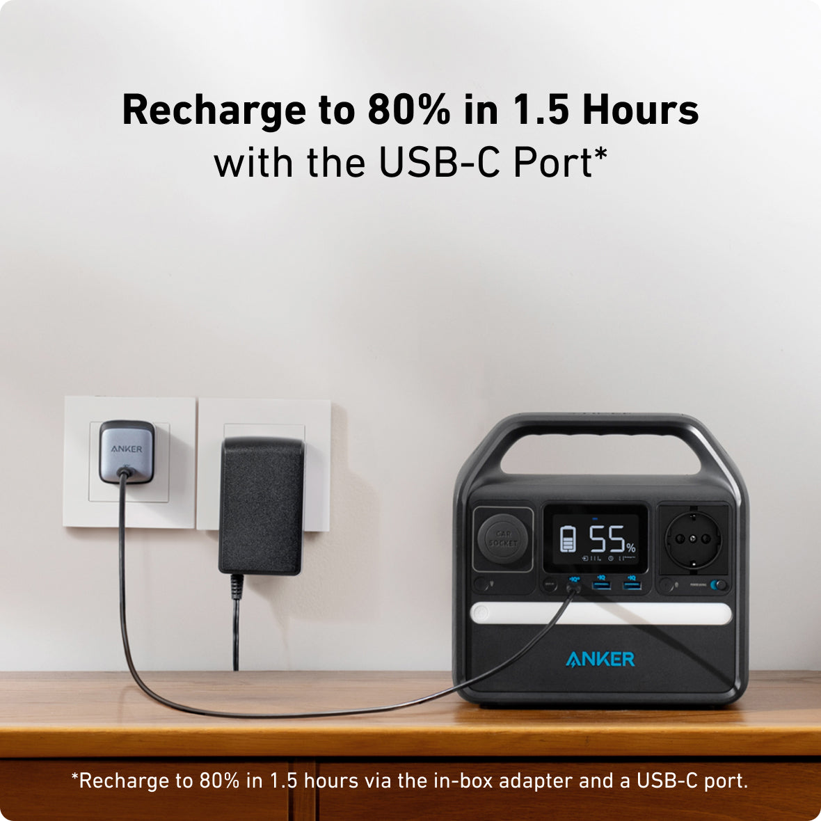 USB-C Input and<br class='only-in-mobile' /> Output Port