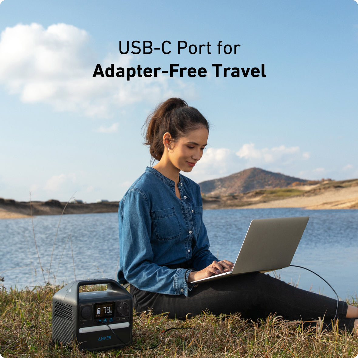 USB-C Input and<br class='only-in-mobile' /> Output Port