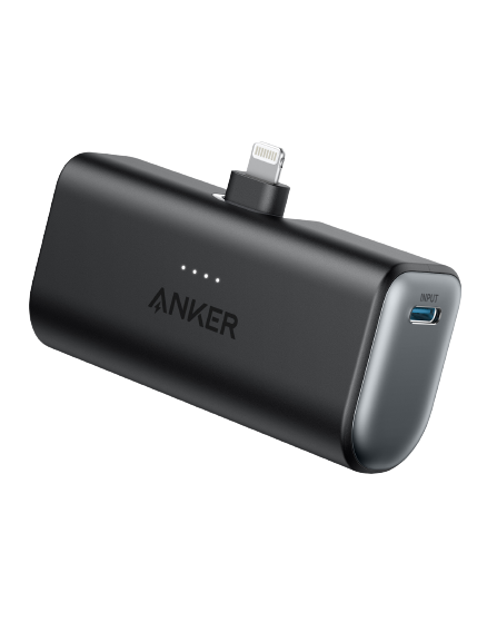 Anker Nano Power Bank (12W, Built-In Lightning Connector)