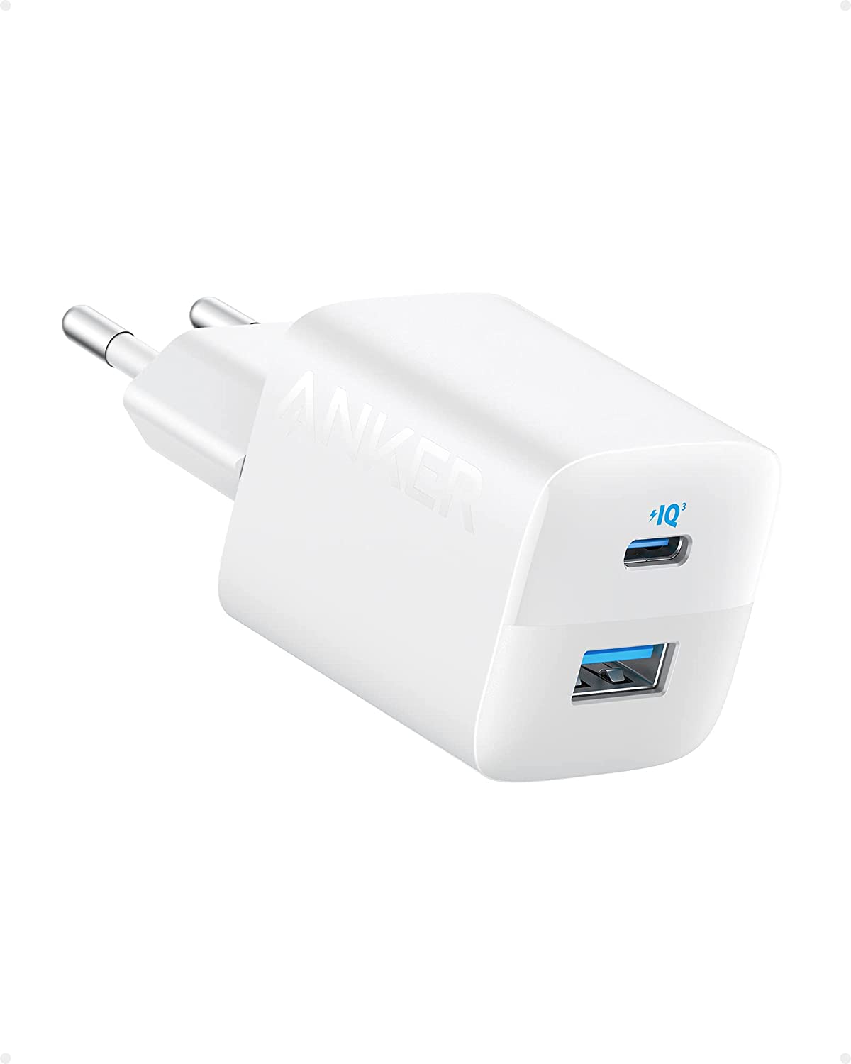 Anker Regleta de alimentación USB C, regleta de alimentación 521 con 3  salidas y cargador USB C de 30 W para iPhone 14/cable de extensión de 13,5