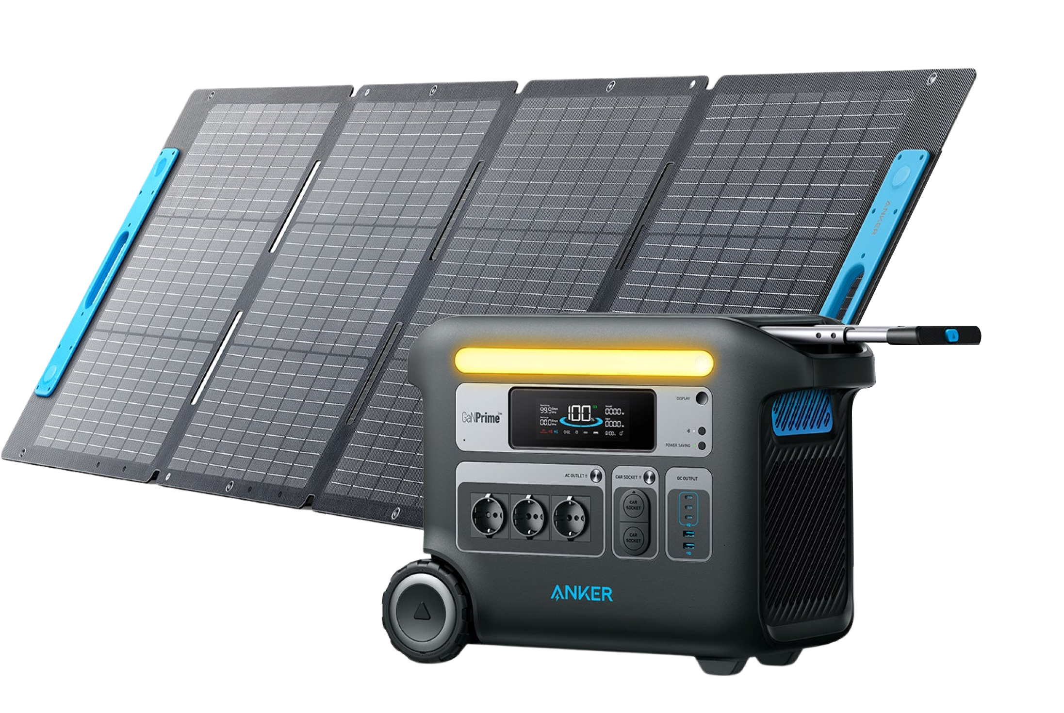 Anker SOLIX <b>F2000</b> Solar Generator + 200W Solar Panel