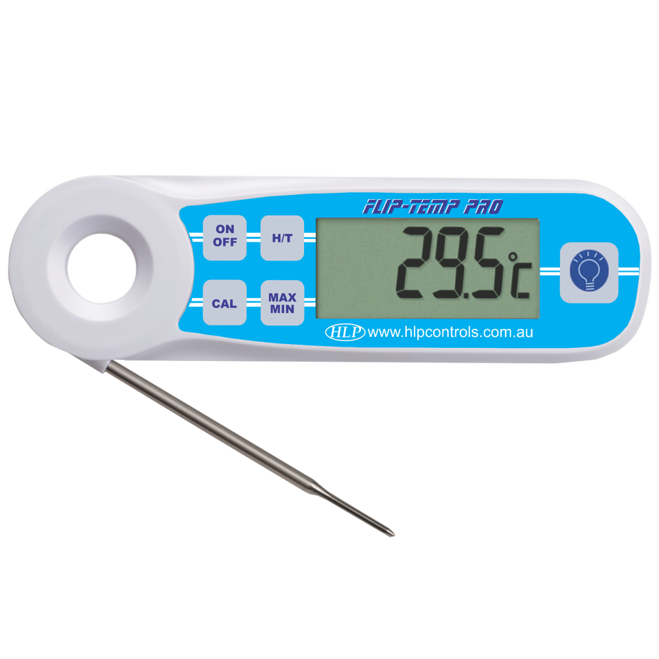 AvaTemp 2 3/4 HACCP Waterproof Digital Pocket Probe Thermometer (Yellow /  Poultry)