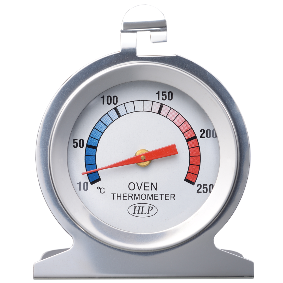 UNIVERSAL PIZZA OVEN THERMOMETER TEMPERATURE DISPLAY CLOCK 60MM DIAMETER  0-500oC