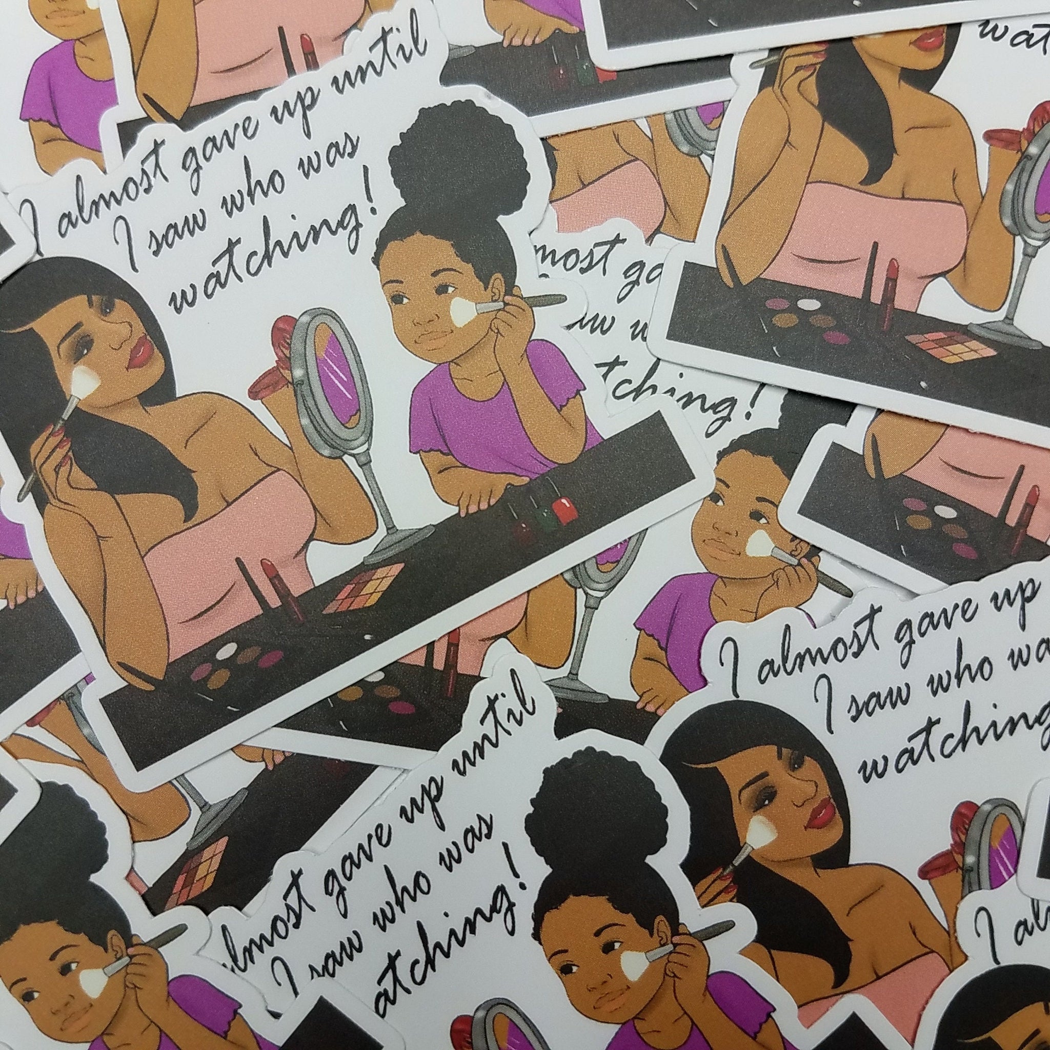 Sistas, BFF's, African American Planner Stickers, 2-pcs, Girly Sticker –  PatchPartyClub