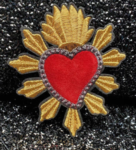 Cool 2pc/set, Gold Metallic QUEEN patches, DIY, Embroidered Applique I –  PatchPartyClub