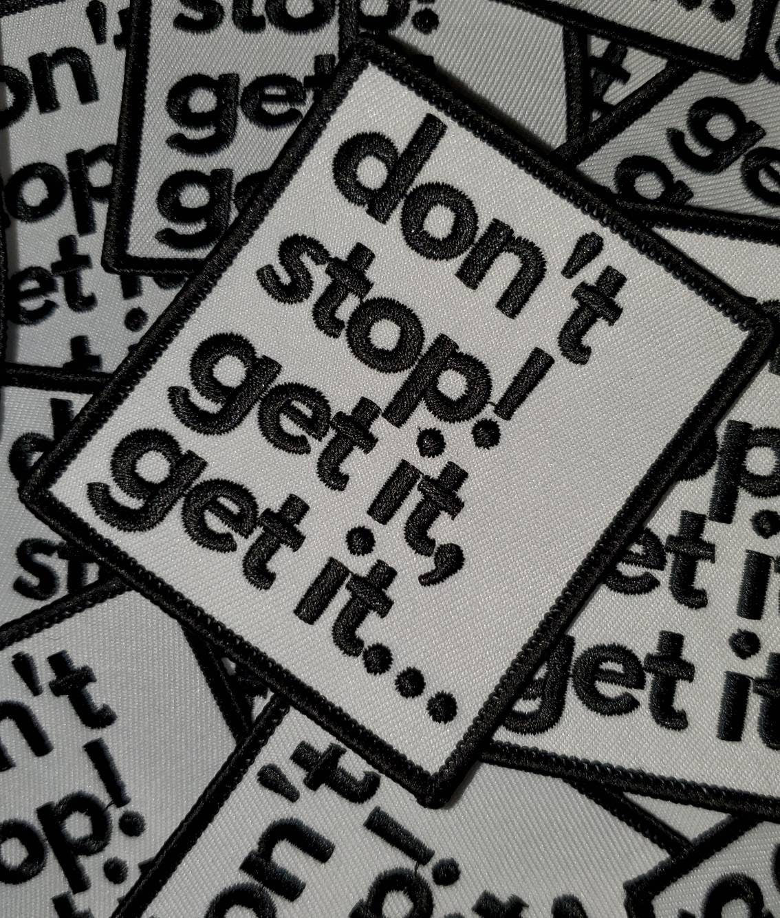 Funny Patch, 1-pc Un, Un, Get Somebody Else To Do It Statement Patch,  Size 3 Circular, Applique for Clothing, Hats, Shoes