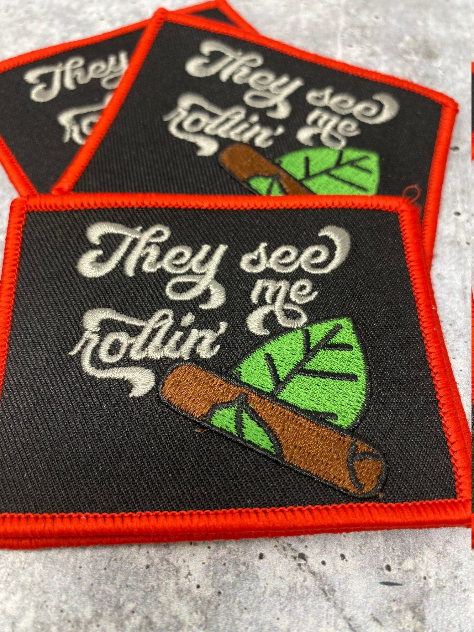 Cigar Lovers,Cigar Badge 1-pc, Smokers Gift, Cool Embroidered Patch,  Circular, Size 3', Iron-on, Patches for Men