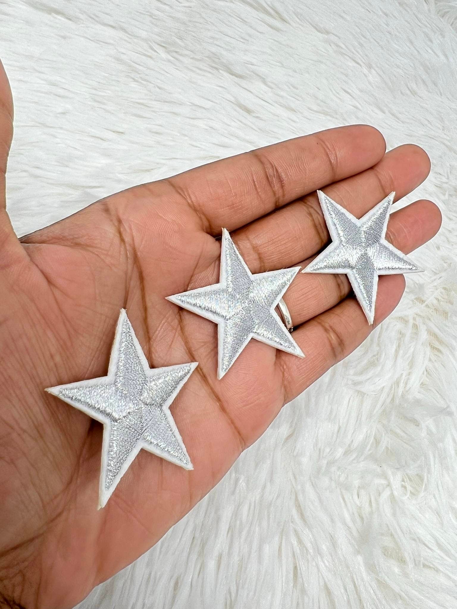 99 Pieces Star Iron on Patches Mini Star Patches Star Embroidered Patches  Small DIY Sewing Star Patches Colorful Sew Star Appliques for Clothing Bags